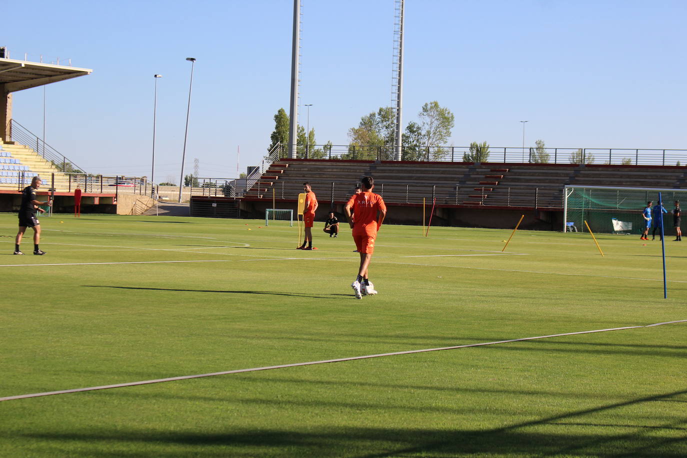 Primer entrenamiento de la Cultural