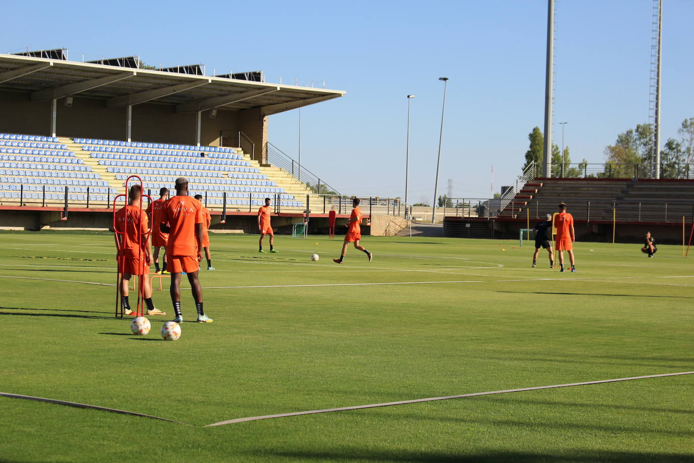 Primer entrenamiento de la Cultural