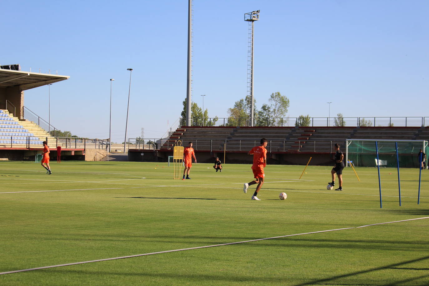 Primer entrenamiento de la Cultural