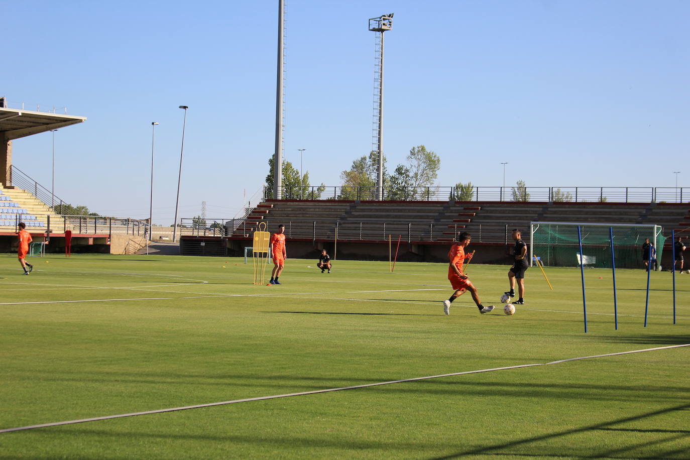 Primer entrenamiento de la Cultural