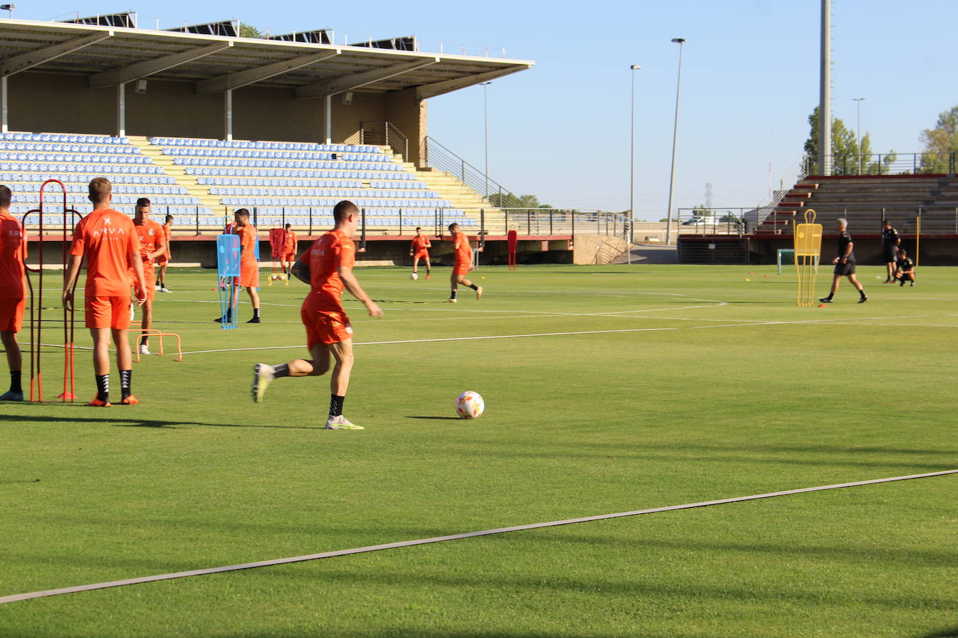 Primer entrenamiento de la Cultural