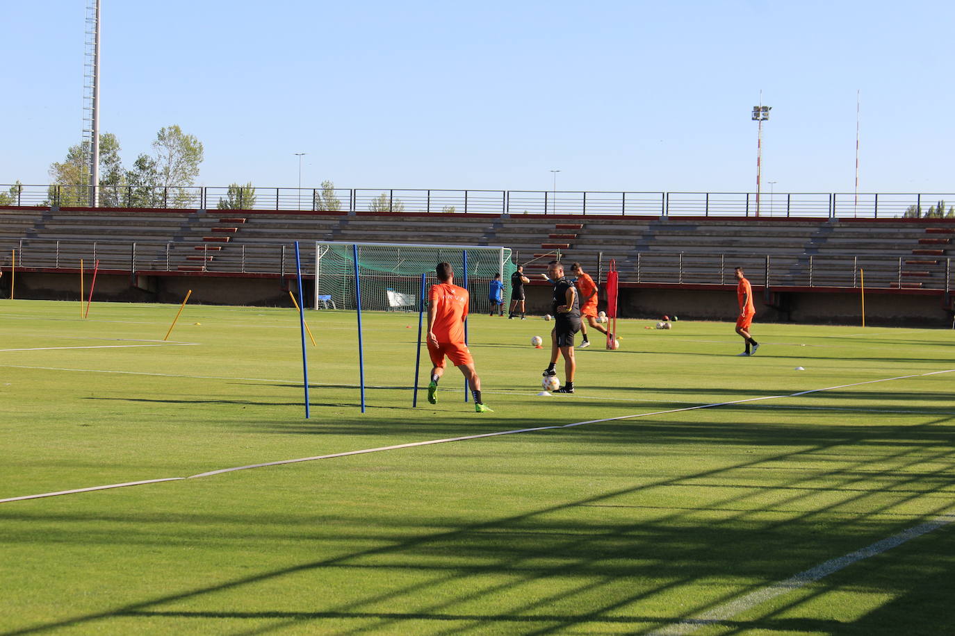 Primer entrenamiento de la Cultural