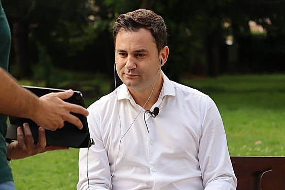 Javier Alfonso Cendón, candidato del Partido Socialista al Congreso por León.