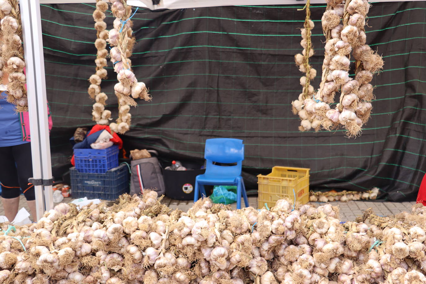 Feria del ajo en Veguellina de Órbigo