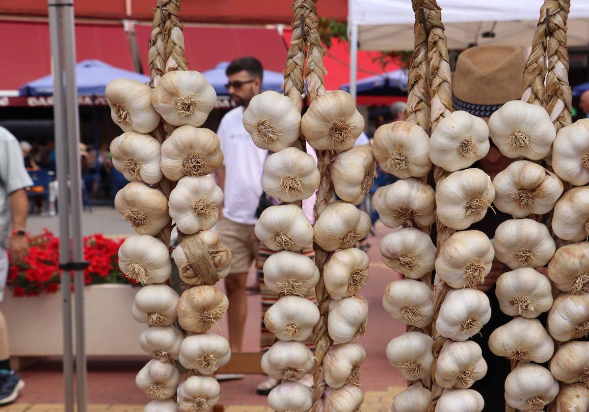 Feria del ajo en Veguellina de Órbigo