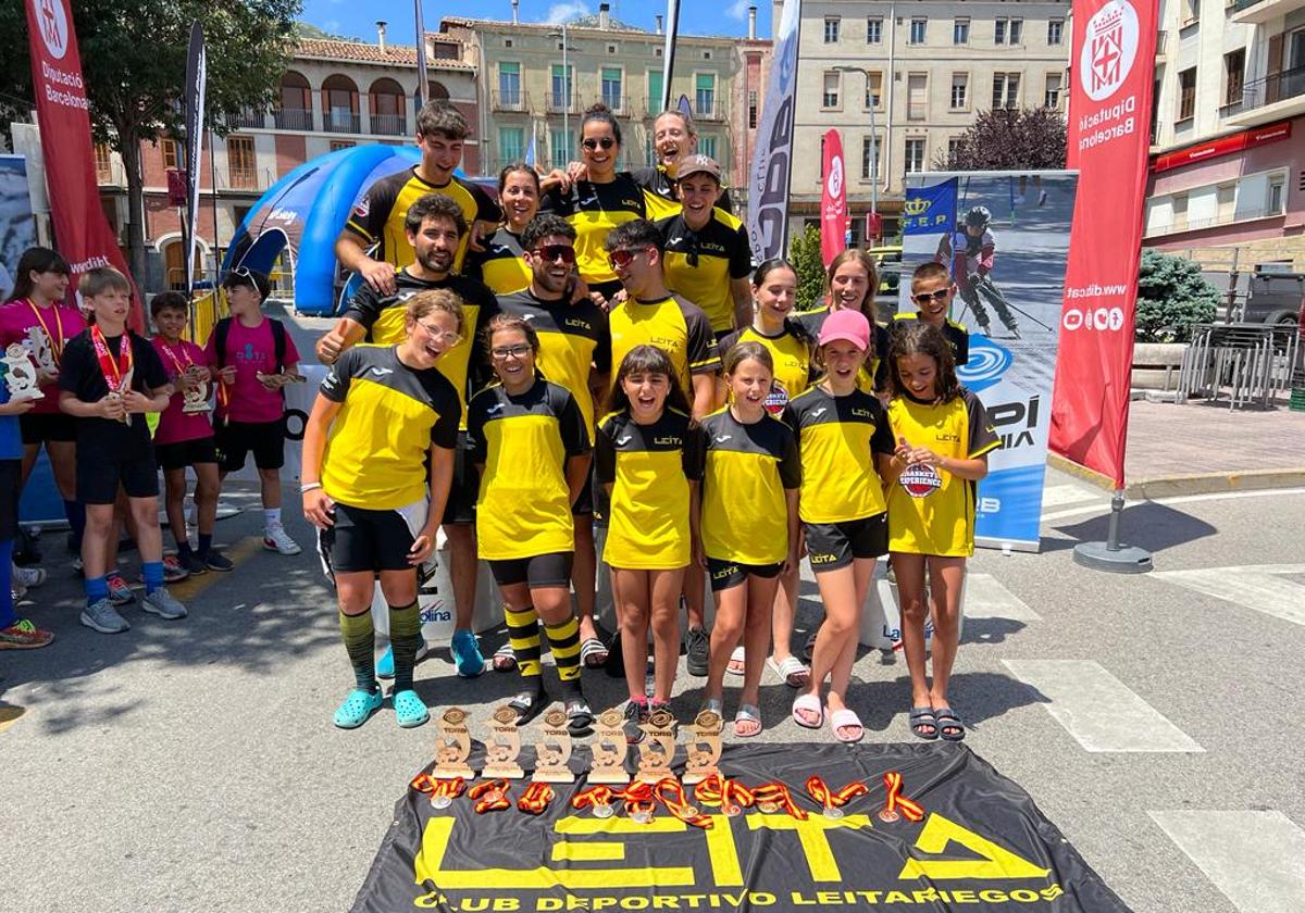 Foto de los ganadores de medalla del Leitariegos.