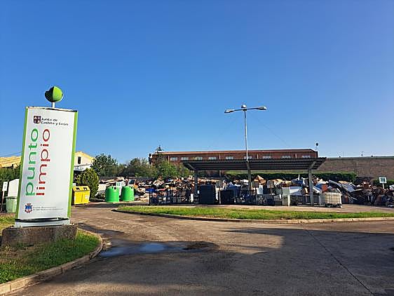 El Punto Limpio de San Andrés se ubica en Trobajo del Camino