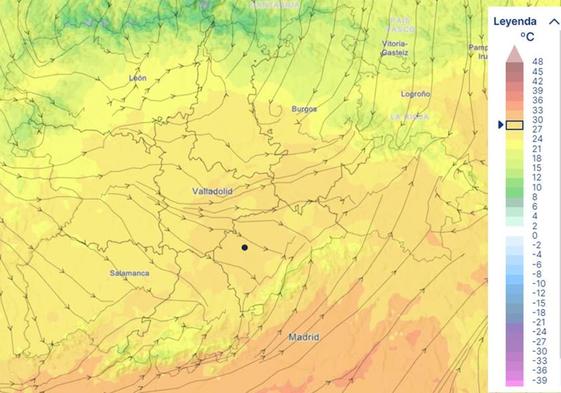 Altas temperaturas en la comunidad por la ola de calor.