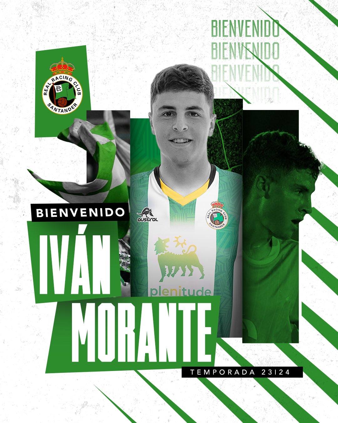 Fografía de bienvenida a Iván Morante.