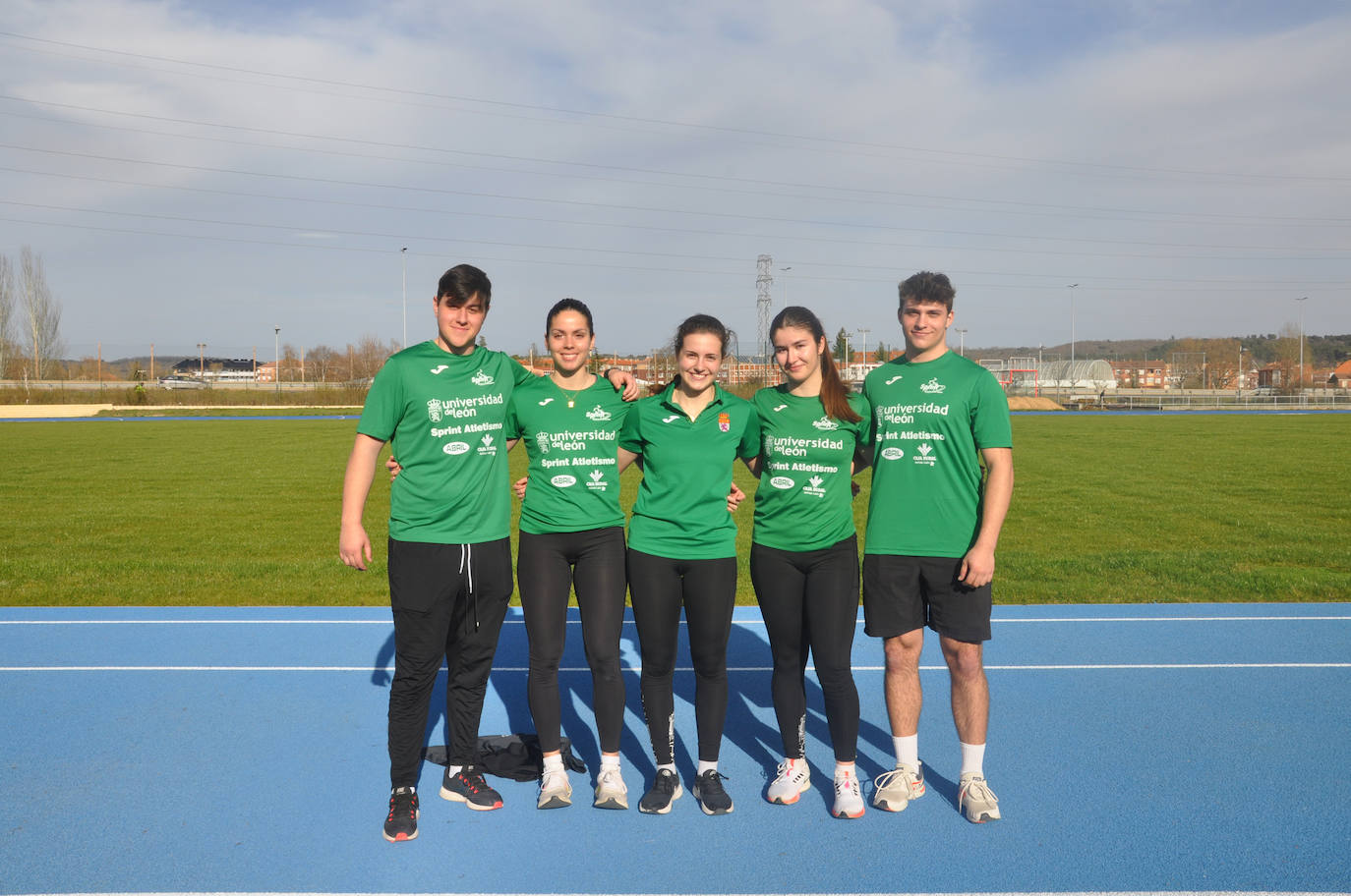 Los cinco integrantes que participarán en el campeonato nacional.
