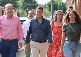 Antonio Silván, Alfonso Fernández Mañueco y Ester Muñoz cierran la campaña en León.