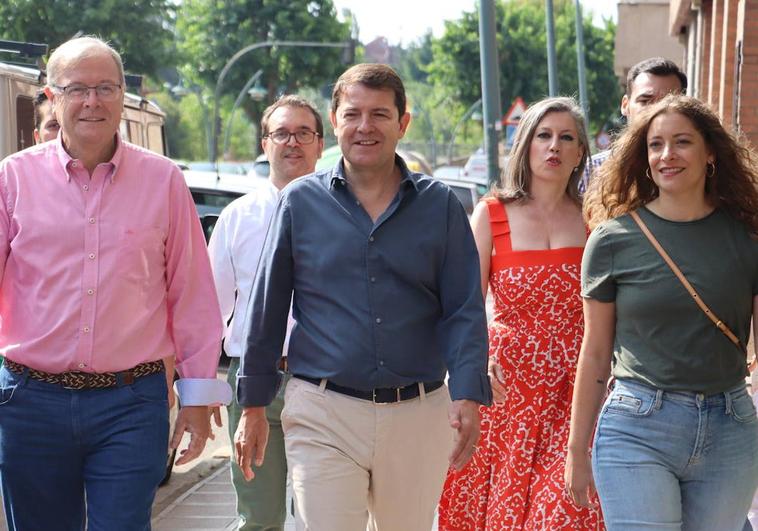 Antonio Silván, Alfonso Fernández Mañueco y Ester Muñoz cierran la campaña en León.