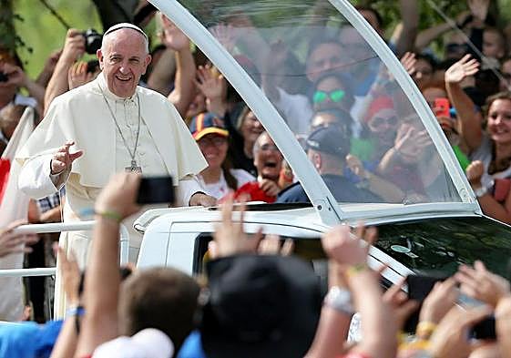 El Papa Francisco en la última JMJ.