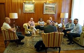 Imagen de la reunión mantenida en León.