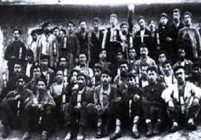 Mineros de Hulleras de Sabero y Anexas, año 1934.