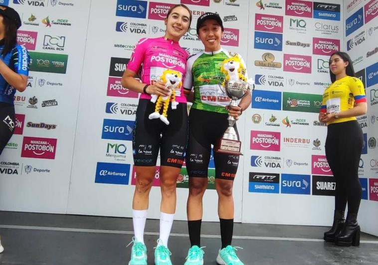 El Eneicat CM Team sube al podio en la Vuelta a Colombia