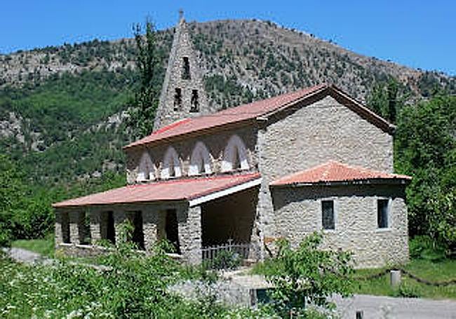 Imagen actual de la ermita, reformada hace más de 50 años.