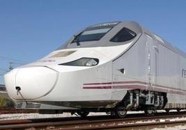 Un tren AVE de la empresa Renfe.