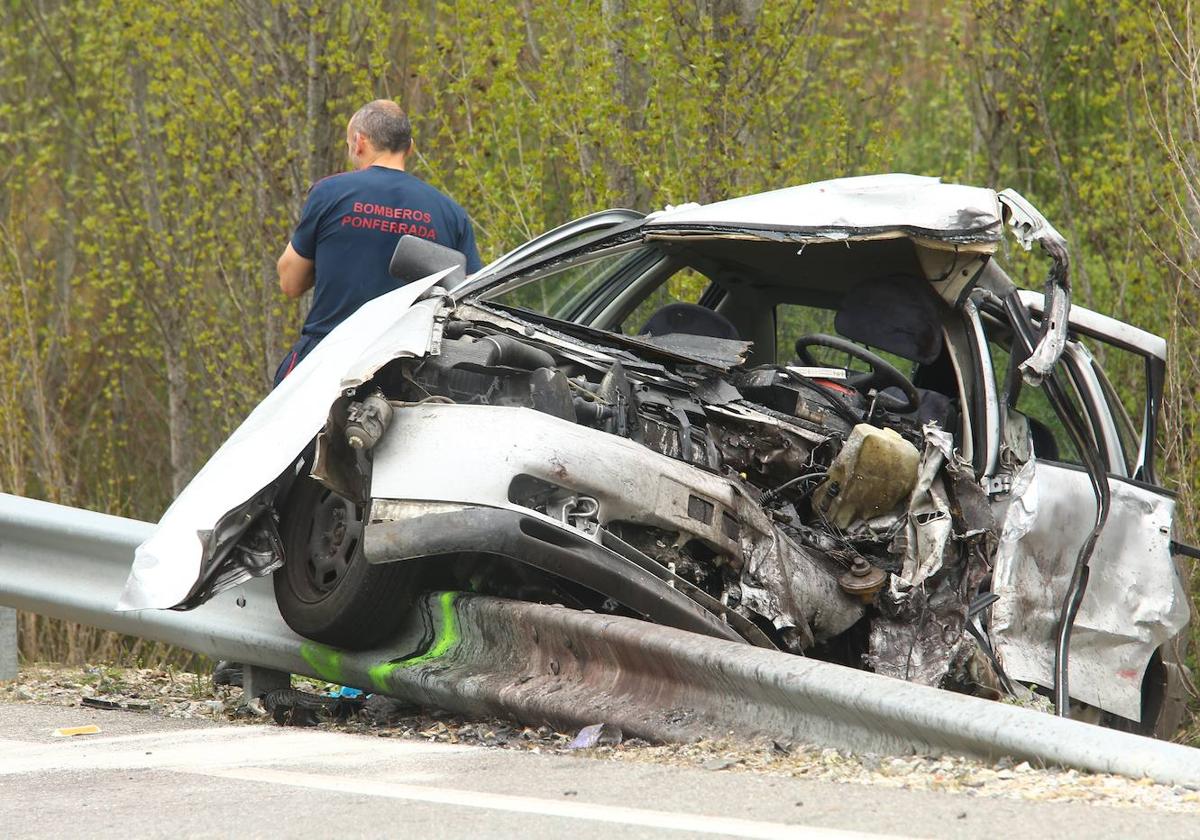 Accidente mortal en la provincia de León.