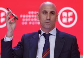 El presidente de la RFEF, Luis Rubiales.