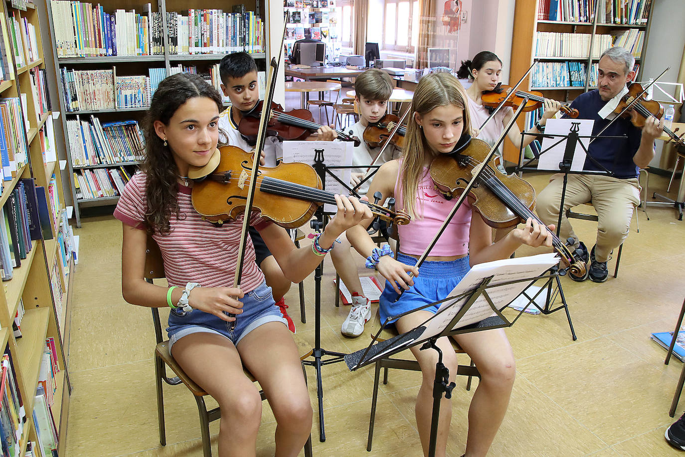 Santa Lucía de Gordón acoge su primer campamento musical