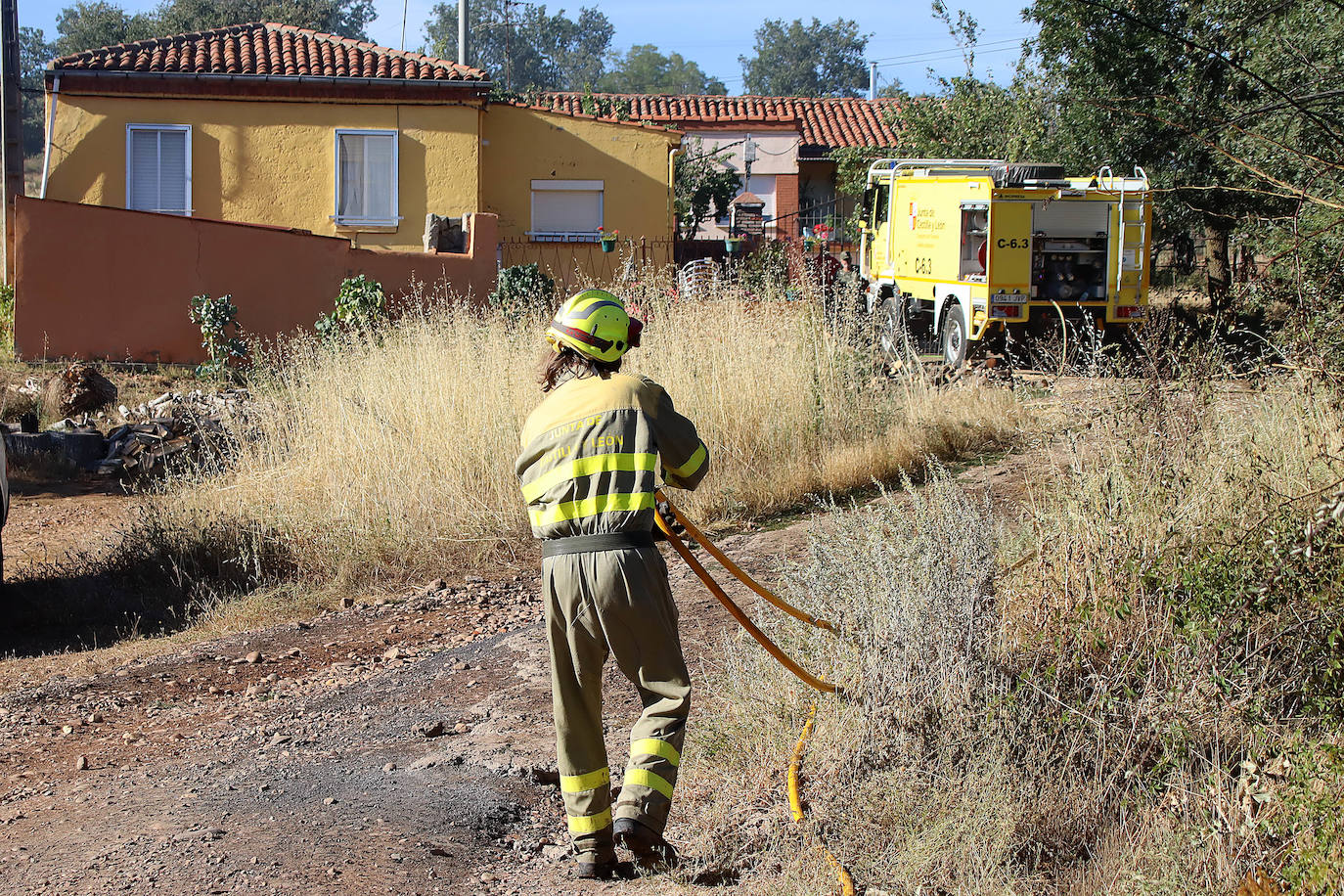 Incendio en San Andrés