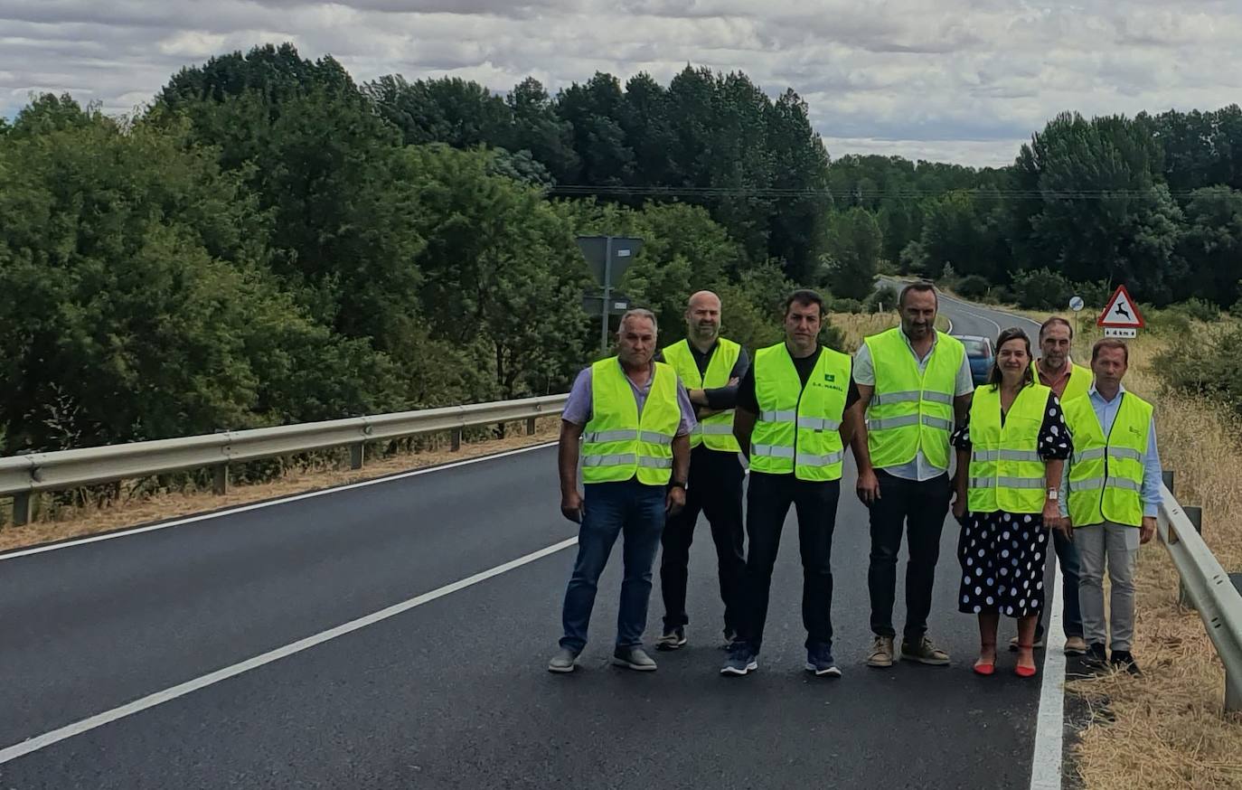 El tramo de vía que se verá reforzado.