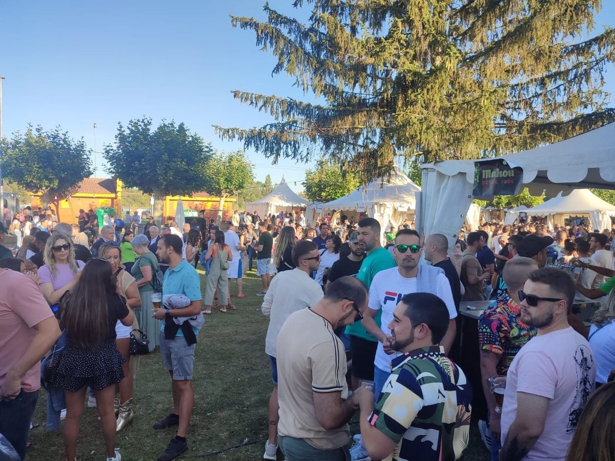 La Feria de la Cerveza de Carrizo, en imágenes