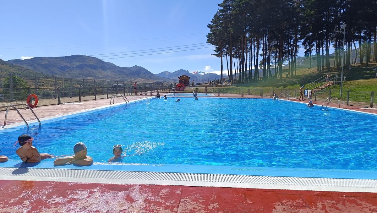 Refrescarse en plena naturaleza