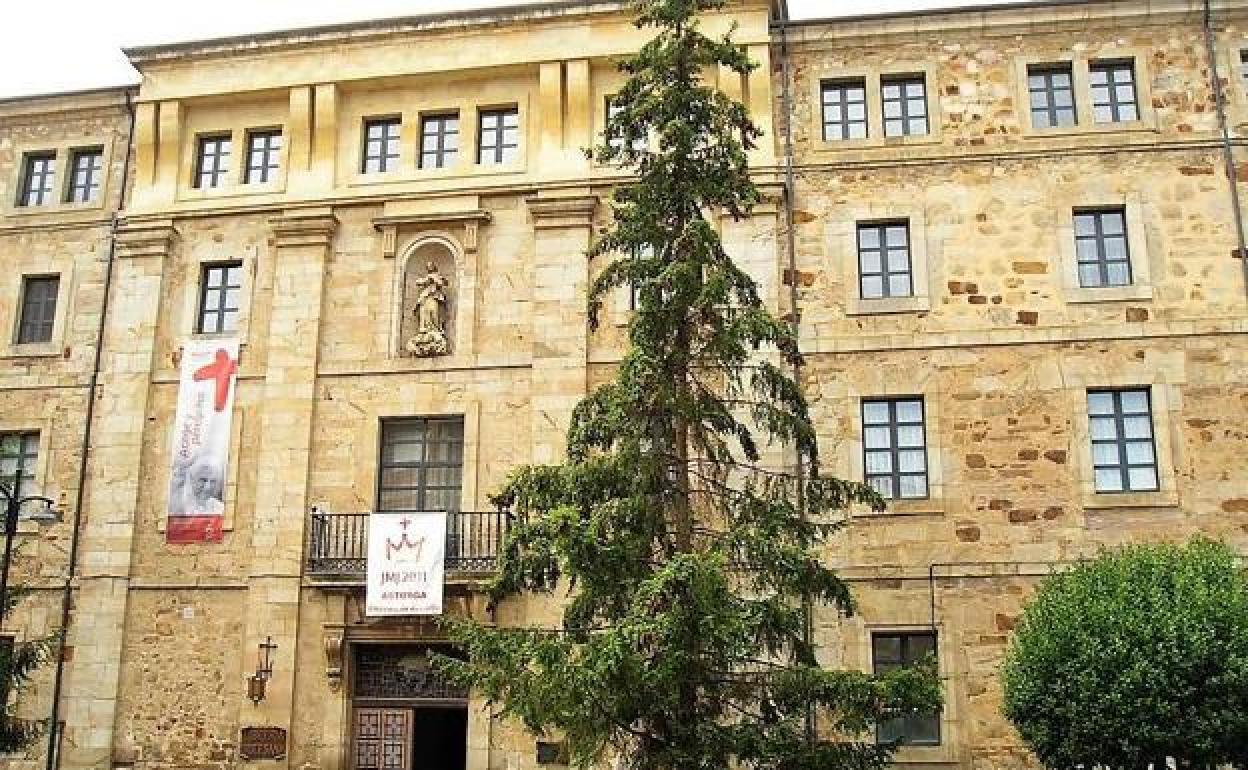 Imagen del edificio del Seminario de Astorga