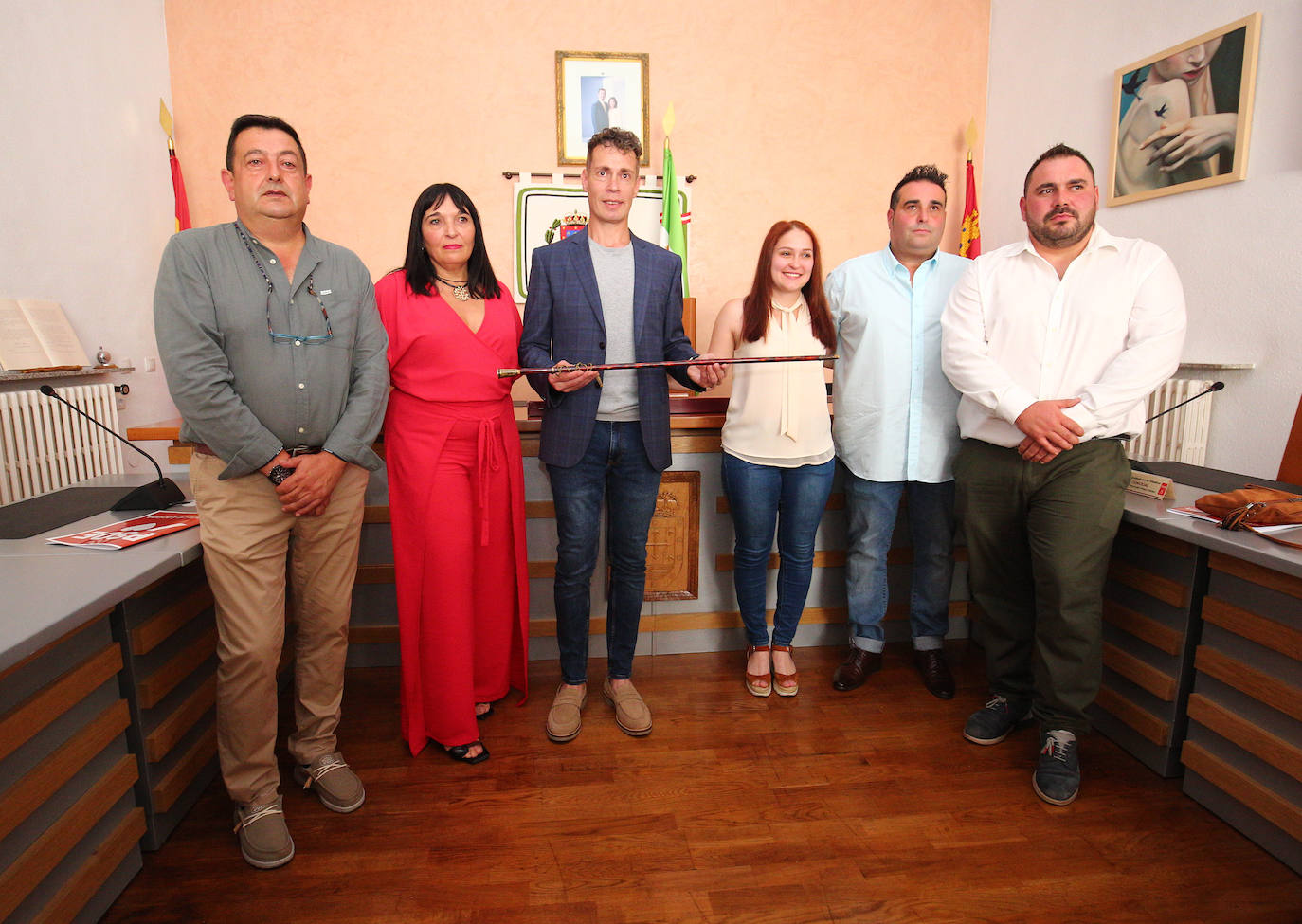 Nuevo equipo de gobierno del Ayuntamiento de Villablino