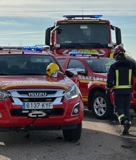 Imagen secundaria 2 - Accidente en la A6.