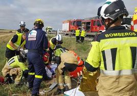 El accidente ha ocurrido en las inmediaciones de Briviesca, Burgos.