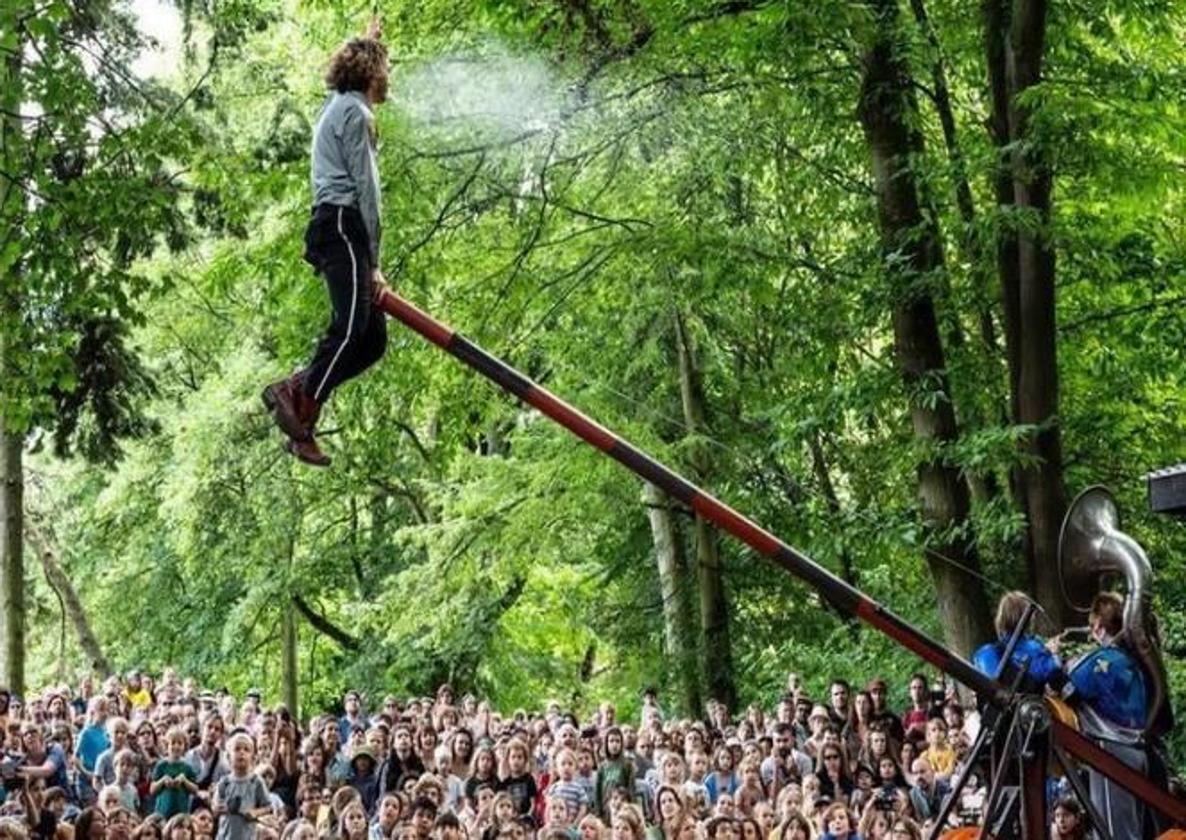 Espectáculo de Sur Mesure que se podrá ver dentro del Festival de Circo de León.