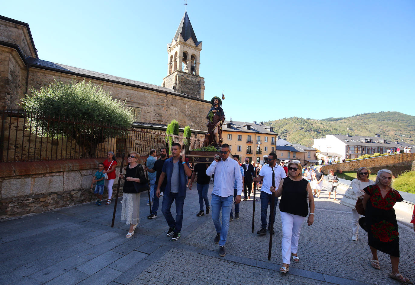 Renovación del Voto de Villa a San Roque de Ponferrada