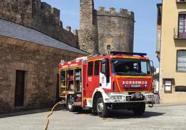 Camión de bomberos de Ponferrada.