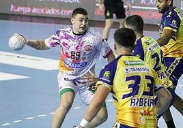 Guilherme Santista, en un partido de la pasada temporada.