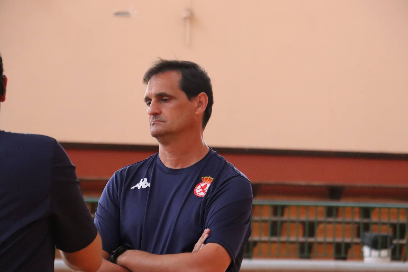 El entrenador del equipo, Luis Castillo.