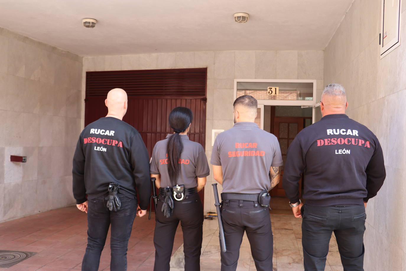 Los agentes que intervinieron