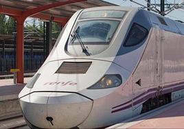 Imagen de archivo tren de Renfe.