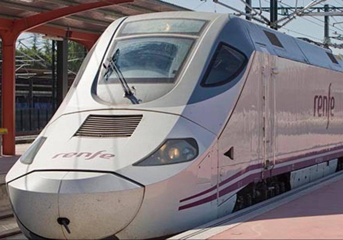 Imagen de archivo tren de Renfe.