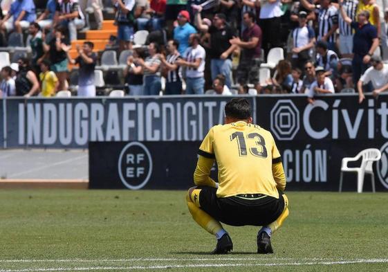 Salvi Carrasco en un partido con la Cultural la pasada temporada.