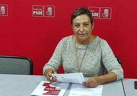 La Vicesecretaria general del PSOE de Ponferrada.