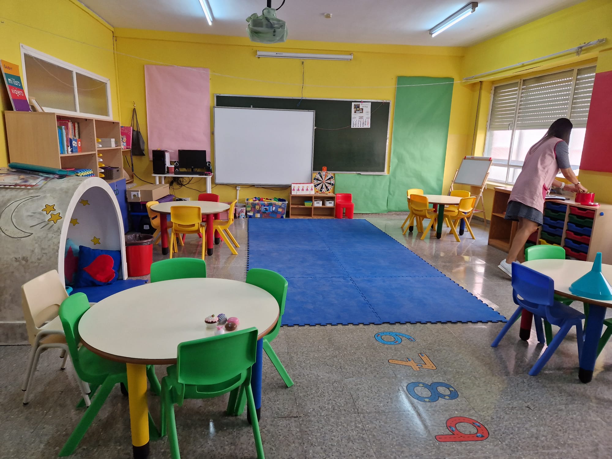 Las clases de infantil ya están preparadas para comenzar un nuevo curso 