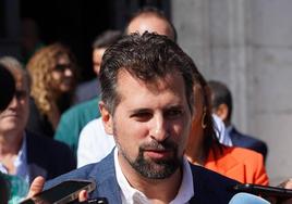 Luis Tudanca, secretario general del PSOE de Castilla y León.