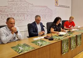 Presentación del Festival Vecindario en el Ayuntamiento de León.