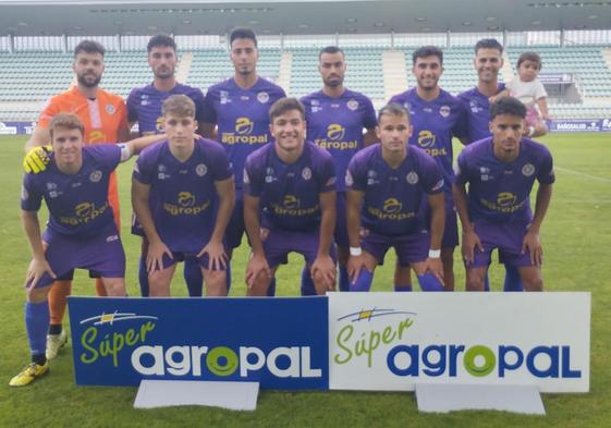 Alineación del Cristo Atlético en el partido de este sábado.