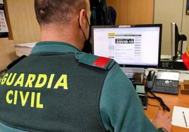 Imagen de archivo de una operación de la Guardia Civil.