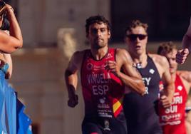 Kevin Tarek Viñuela, en la Copa del Mundo de Karlovy Vary.