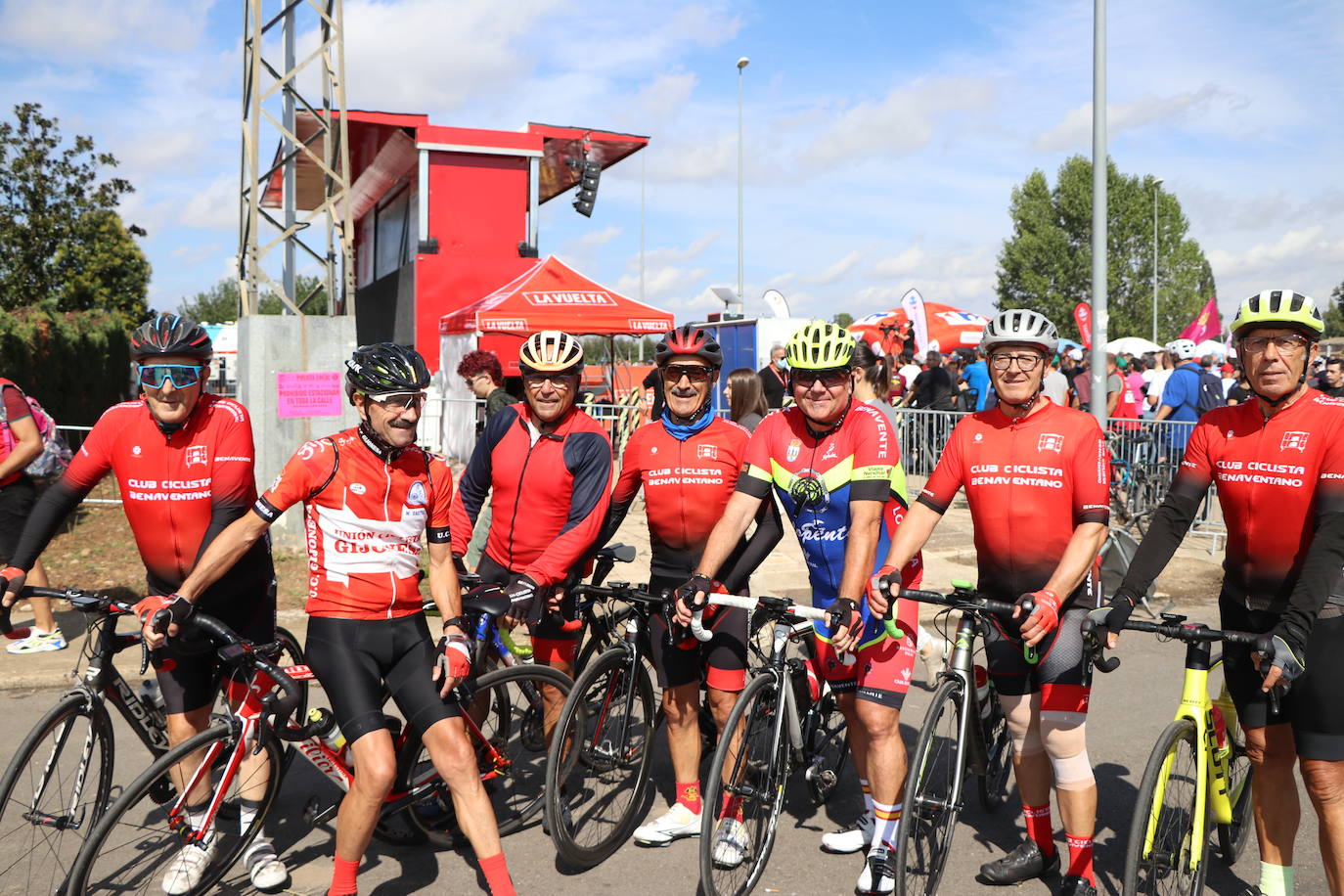 La Vuelta España en La Bañeza